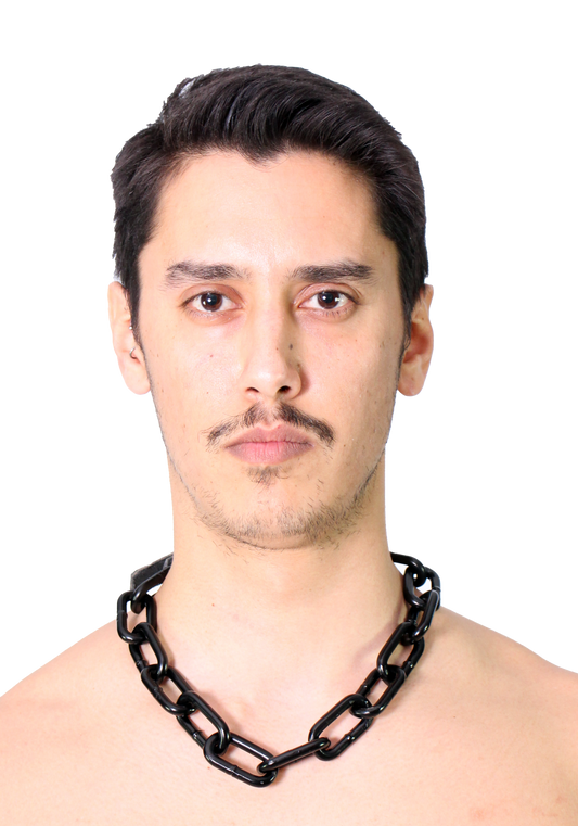 BLACK CHAIN choker