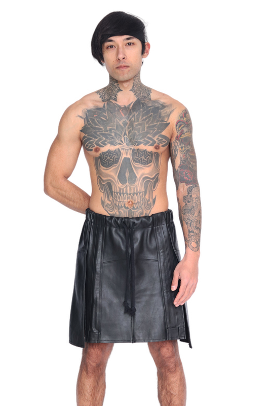 UMMA leather skirt