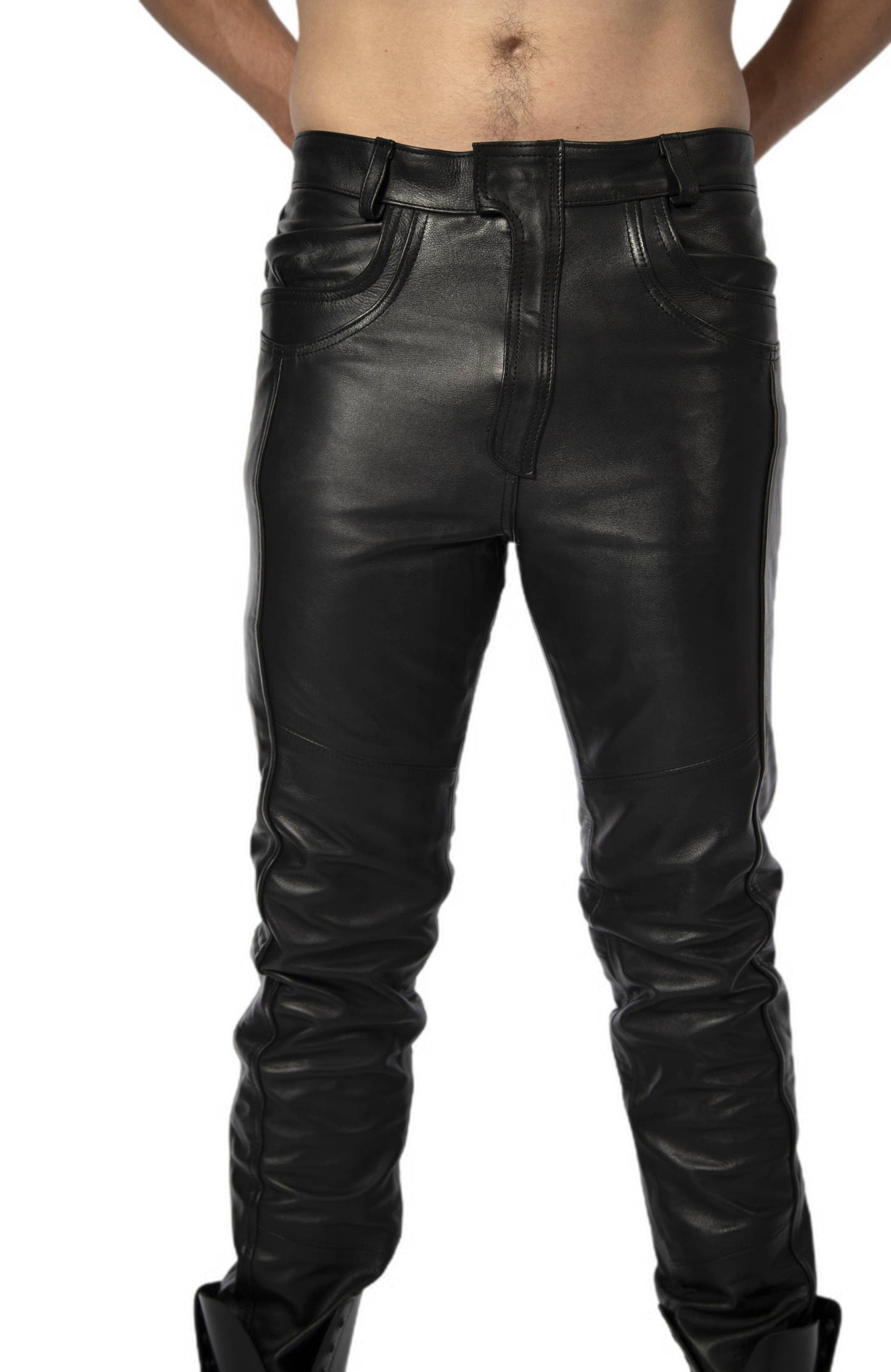 Obectra leather pants