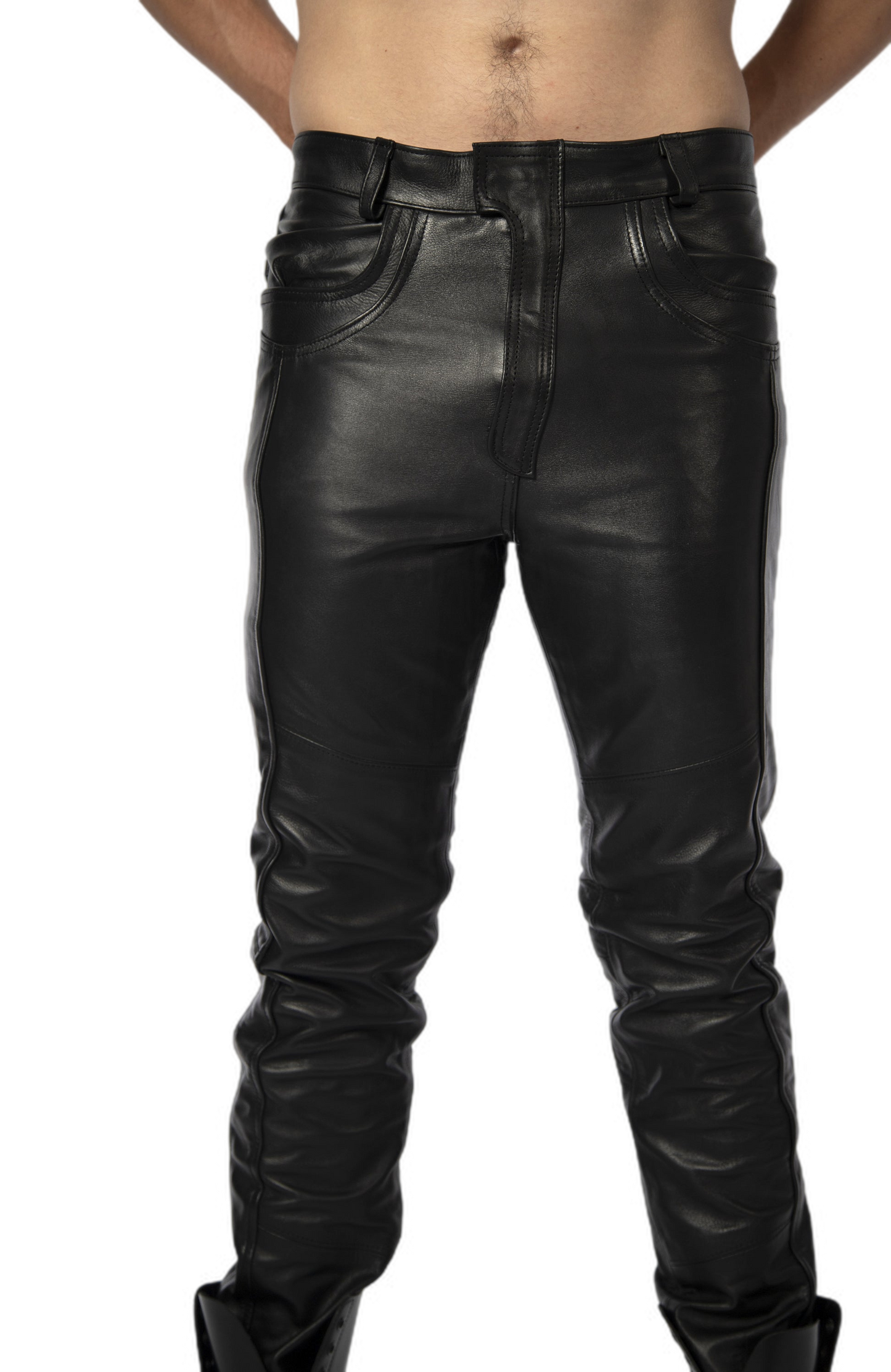 OBECTRA leather pants