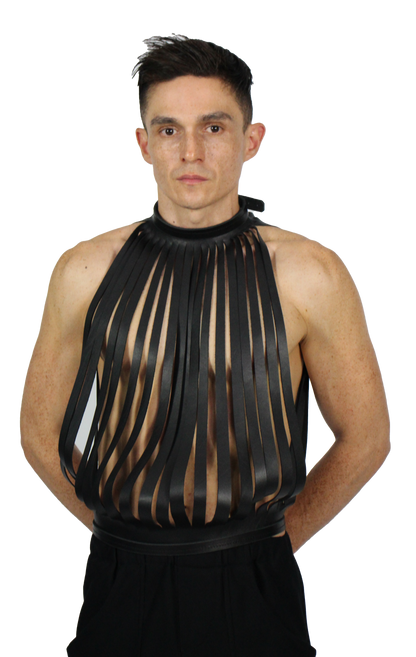 IDDA leather top