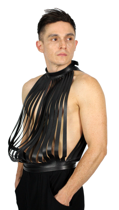 IDDA leather top