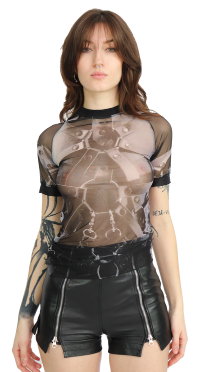 BEAT mesh T-shirt
