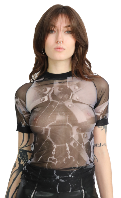 BEAT mesh T-shirt