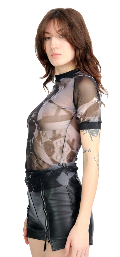 BEAT mesh T-shirt