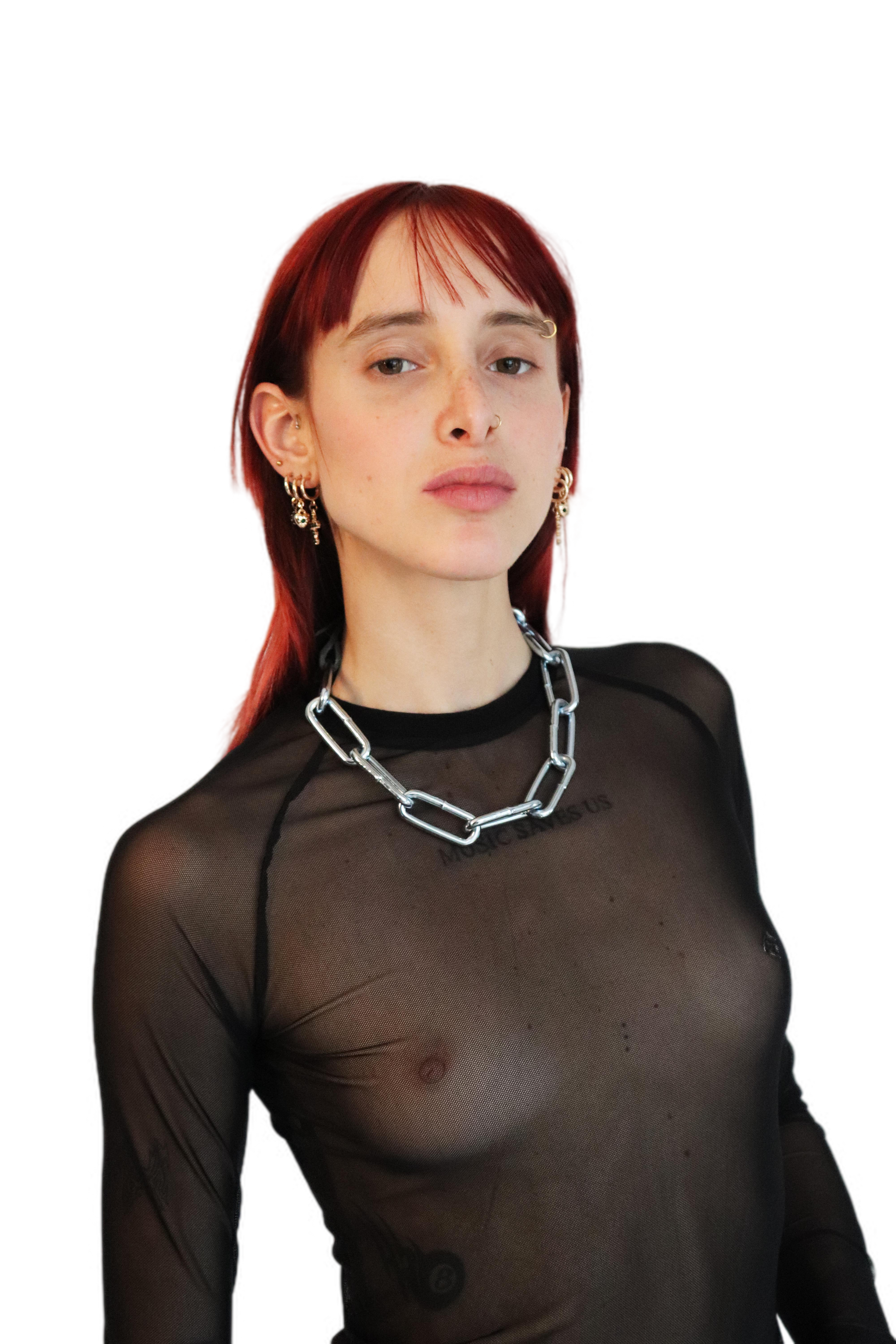 metal chain choker