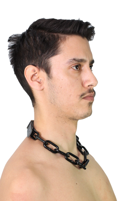 BLACK CHAIN choker