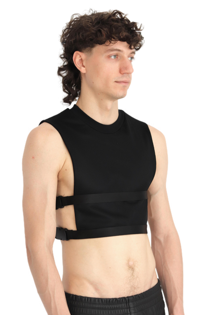 crop top for him, party top
