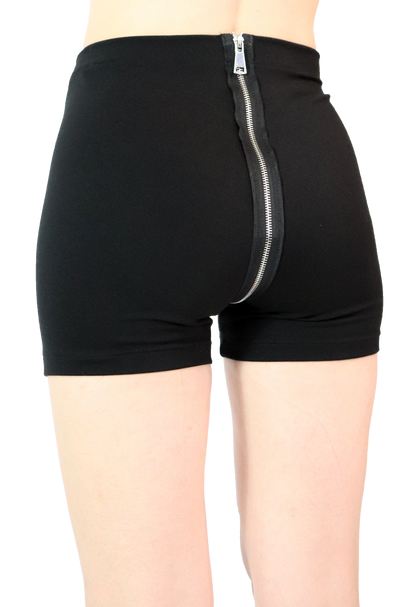 LOVE zipper shorts