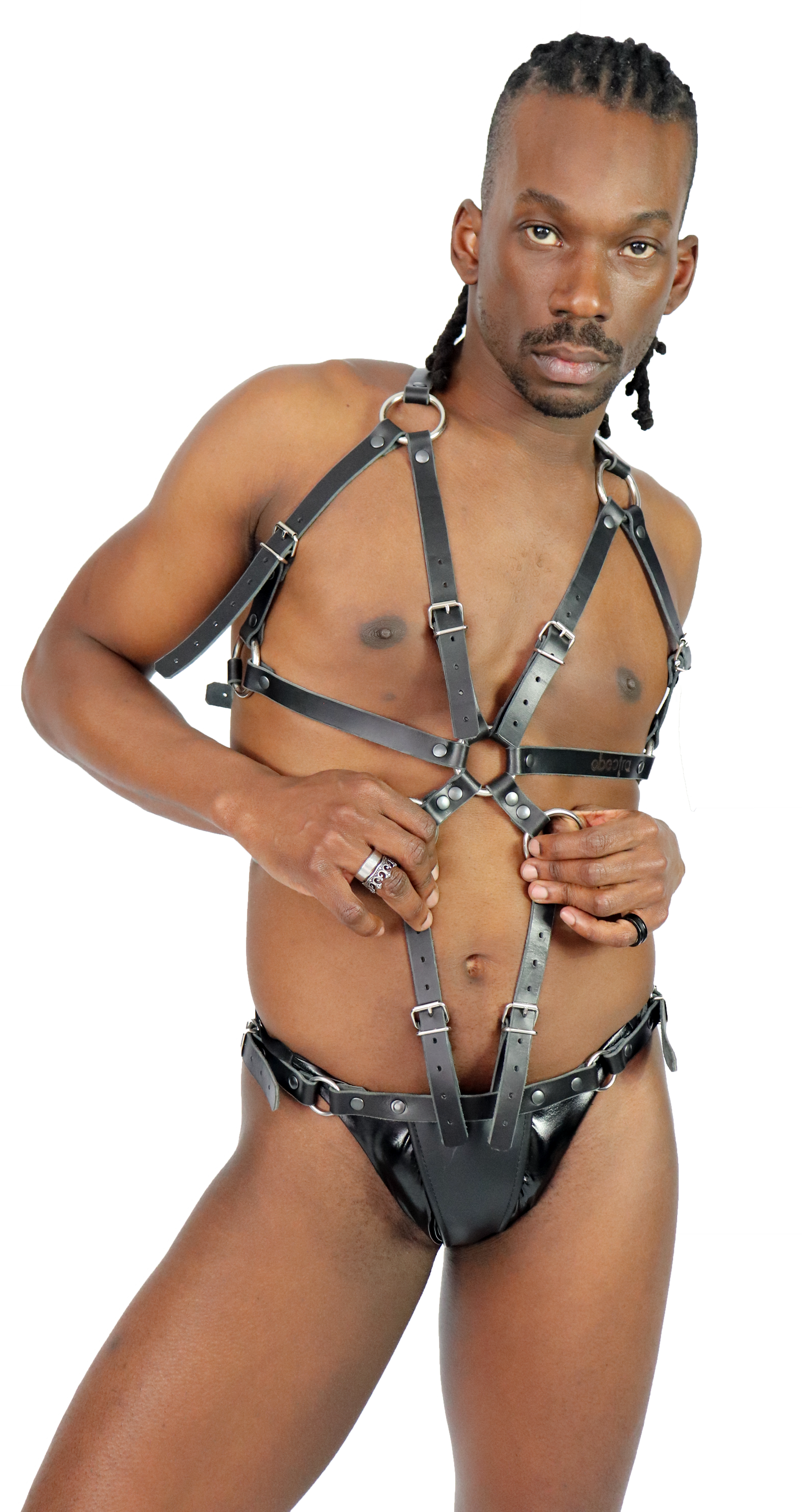 MADONNA leather harness
