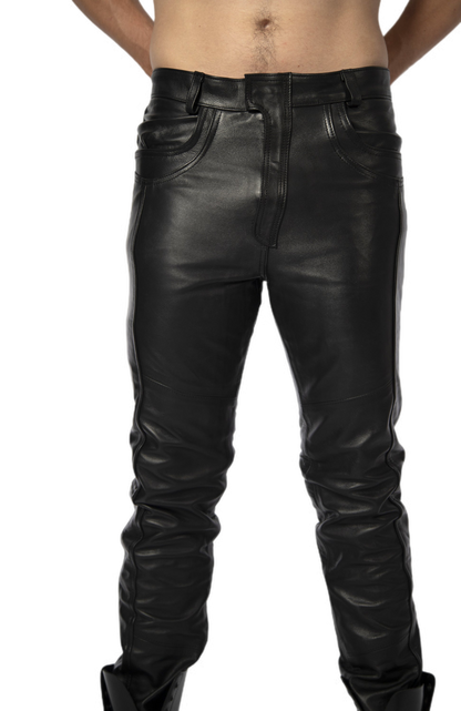 OBECTRA leather pants